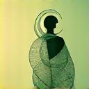 Illustration of a person in a dynamic pose, showing flexibility and strength, surrounded by subtle movement lines, representing physical mobility and injury prevention.