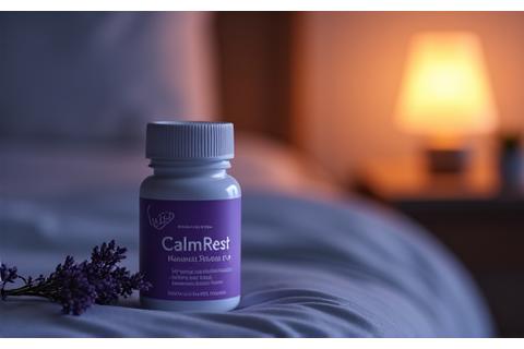 Pill bottle for natural sleep aid