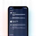 Illustration of a smartphone screen showing app settings and customization options.